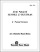 The Night Before Christmas piano sheet music cover